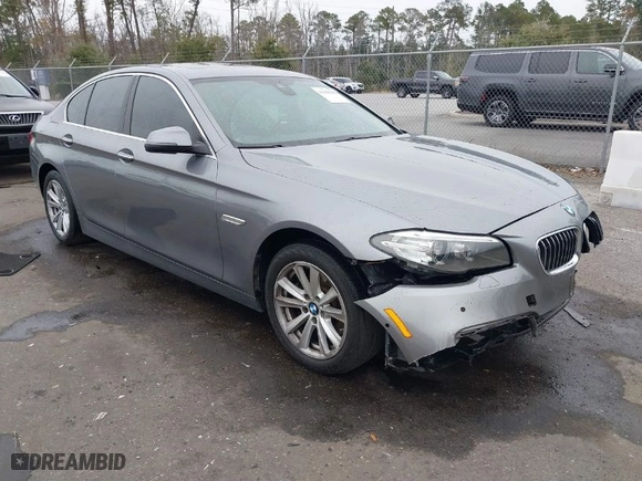 2014 BMW 5 Series 528i with VIN WBA5A5C56ED509319, listed as a IAAI auction lot 41169536 with 91,364 mi miles. Bid and sale history available at carsss.com. Image 1.