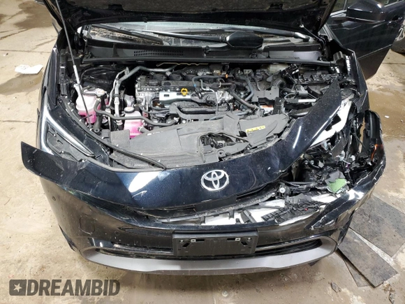 2024 Toyota Prius LE with VIN JTDADABU3R3012976, listed as a Copart auction lot 49826745 with 15,395 mi miles and Salvage Title. Bid and sale history available at carsss.com. Image 11.