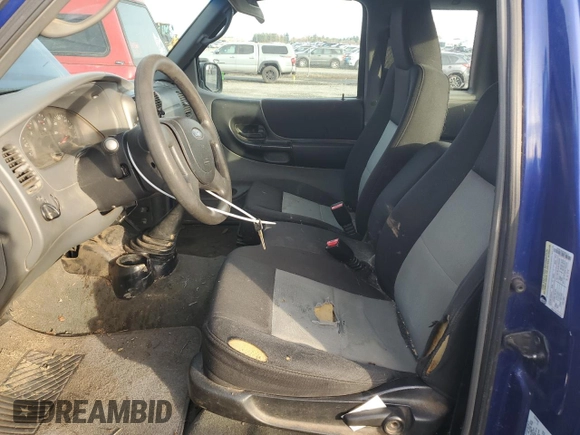 2005 Ford Ranger XL with VIN 1FTYR15E05PA02512, listed as a Copart auction lot 42241835 with 275,738 mi miles and Salvage Title. Bid and sale history available at DreamBid. Image 7.