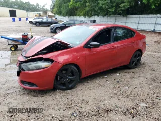 2015 Dodge Dart SXT with VIN 1C3CDFBB7FD433999, listed as a Copart auction lot 58459185 with 185,580 mi miles and Salvage title. Bid and sale history available at DreamBid. Image 1.