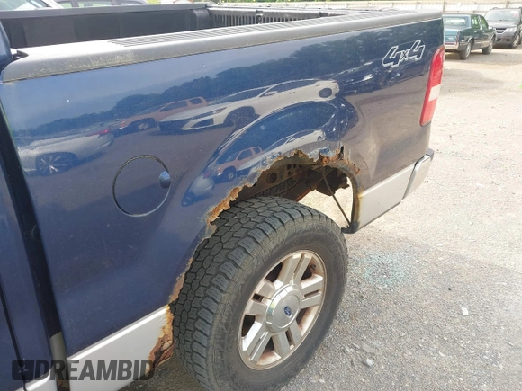 2008 Ford F-150 XLT with VIN 1FTPW14518FA76358, listed as a IAAI auction lot 42281687 with 201,697 mi miles and . Bid and sale history available at DreamBid. Image 6.