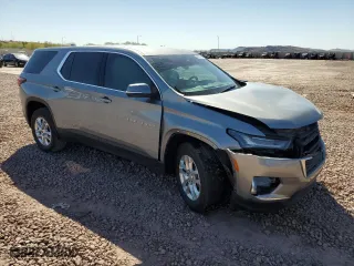 2023 Chevrolet Traverse LS with VIN 1GNERFKW1PJ259933, listed as a Copart auction lot 49358375 with 45,202 mi miles and Salvage Title. Bid and sale history available at carsss.com. Image 4.