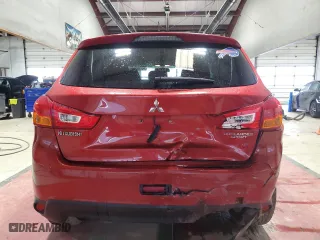 2015 Mitsubishi Outlander Sport ES with VIN 4A4AP3AU0FE002578, listed as a Copart auction lot 52353665 with 114,401 mi miles and Salvage Title. Bid and sale history available at carsss.com. Image 6.