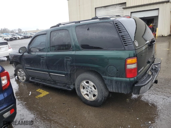 2001 Chevrolet Tahoe LS with VIN 1GNEK13T61R107358, listed as a Copart auction lot 50200175 with 263,668 mi miles and Salvage Title. Bid and sale history available at carsss.com. Image 2.