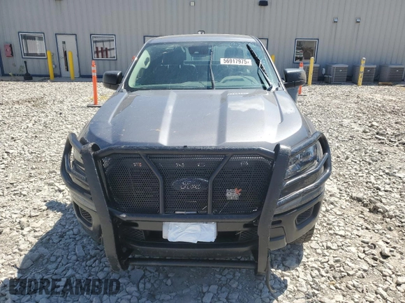 2021 Ford Ranger XL with VIN 1FTER1FH6MLD36691, listed as a Copart auction lot 56917975 with Not provided miles and Salvage title. Bid and sale history available at DreamBid. Image 5.