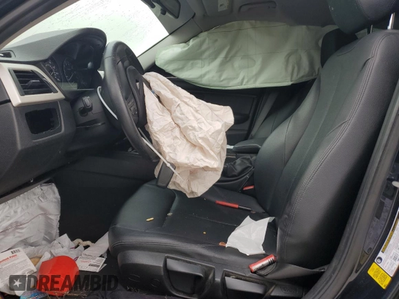 2015 BMW 3 Series 320i with VIN WBA3B1C51FK139956, listed as a Copart auction lot 46886685 with 133,042 mi miles and Salvage Title. Bid and sale history available at carsss.com. Image 7.