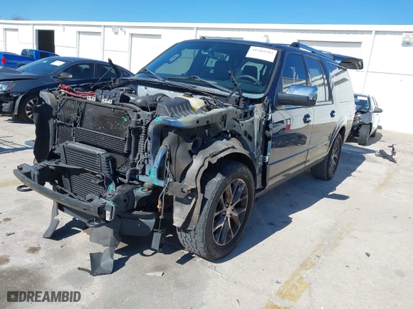 2017 Ford Expedition EL XLT with VIN 1FMJK1JT8HEA20505, listed as a IAAI auction lot 41284293 with 187,697 mi miles. Bid and sale history available at carsss.com. Image 18.