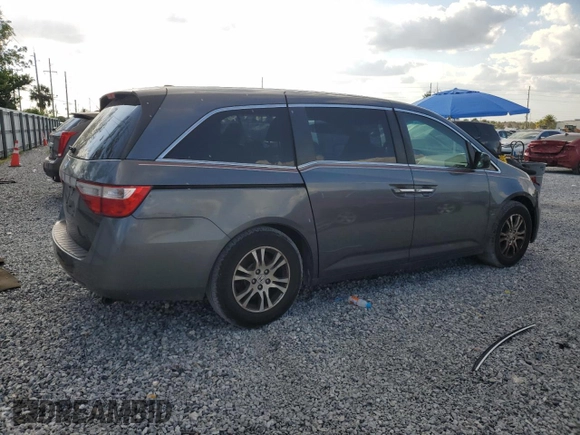 2011 Honda Odyssey EX-L with VIN 5FNRL5H65BB015246, listed as a Copart auction lot 53928745 with 211,941 mi miles and Clean Title. Bid and sale history available at carsss.com. Image 3.