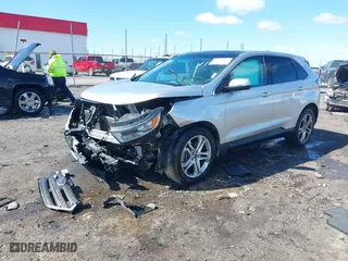 2016 Ford Edge Titanium with VIN 2FMPK4K87GBB12446, listed as a IAAI auction lot 41719459 with 140,038 mi miles. Bid and sale history available at carsss.com. Image 17.