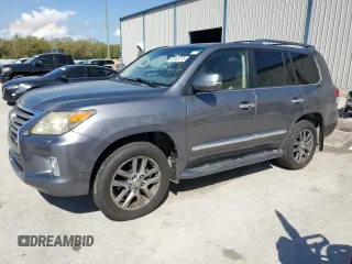 2013 Lexus LX 570 with VIN JTJHY7AX0D4112762, listed as a Copart auction lot 47033775 with 188,568 mi miles and Clean Title. Bid and sale history available at carsss.com. Image 1.