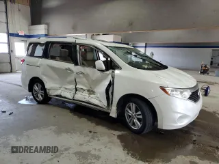 2014 Nissan Quest SL with VIN JN8AE2KP2E9106257, listed as a Copart auction lot 53432815 with 140,038 mi miles and Salvage Title. Bid and sale history available at carsss.com. Image 4.