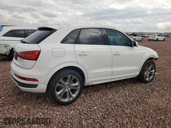 2016 Audi Q3 Prestige with VIN WA1FFCFS9GR020346, listed as a Copart auction lot 39952494 with 50,032 mi miles and . Bid and sale history available at DreamBid. Image 3.