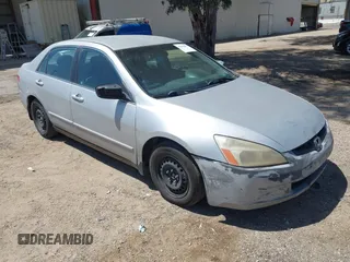 2004 Honda Accord LX with VIN 1HGCM56394A068556, listed as a IAAI auction lot 42361693 with 307,246 mi miles and . Bid and sale history available at DreamBid. Image 1.