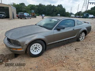2005 Ford Mustang Deluxe with VIN 1ZVFT80N555169501, listed as a Copart auction lot 64214825 with Not provided miles and Clean title. Bid and sale history available at DreamBid. Image 1.