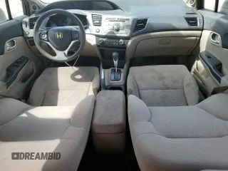 2012 Honda Civic EX with VIN 2HGFB2F80CH514042, listed as a Copart auction lot 54884795 with Not Provided miles and Clean Title. Bid and sale history available at DreamBid. Image 8.