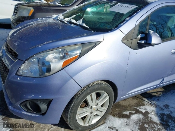 2015 Chevrolet Spark LS with VIN KL8CB6S91FC713818, listed as a IAAI auction lot 41374753 with 125,621 mi miles. Bid and sale history available at carsss.com. Image 16.