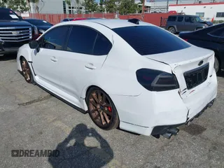 2020 Subaru WRX Premium with VIN JF1VA1B6XL9809876, listed as a IAAI auction lot 41721642 with 52,224 mi miles. Bid and sale history available at carsss.com. Image 3.