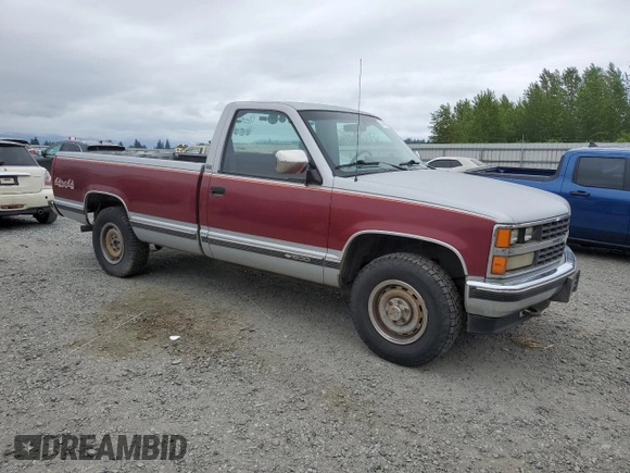 1988 Chevrolet Silverado 1500 with VIN 1GCDK14K8JE191314, listed as a Copart auction lot 57048225 with 134,298 mi miles and Clean Title. Bid and sale history available at DreamBid. Image 4.