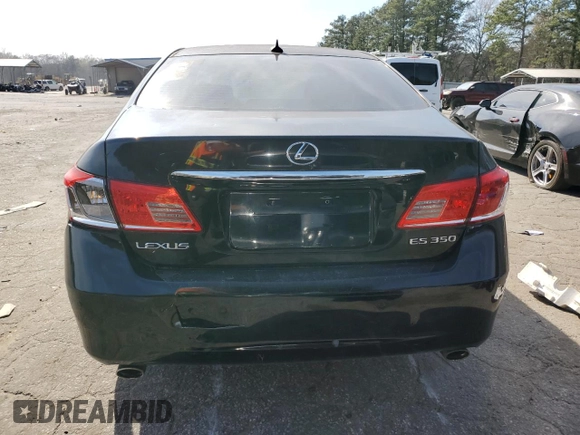 2010 Lexus ES 350 with VIN JTHBK1EG1A2394644, listed as a Copart auction lot 49796685 with Not Provided miles and Clean Title. Bid and sale history available at carsss.com. Image 6.