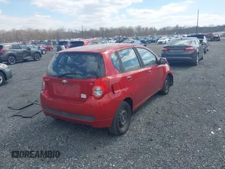 2009 Chevrolet Aveo 1LT with VIN KL1TD66E89B628730, listed as a IAAI auction lot 41890401 with 174,673 mi miles and . Bid and sale history available at DreamBid. Image 4.