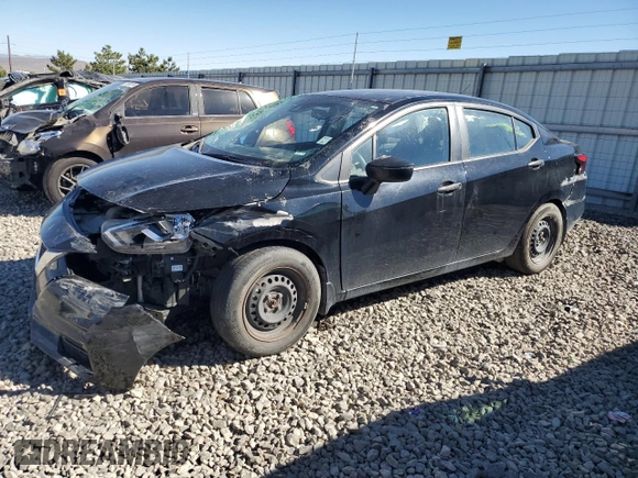 2021 Nissan Versa S with VIN 3N1CN8DV9ML894661, listed as a Copart auction lot 72752084 with 35,617 mi miles and Salvage Title. Bid and sale history available at carsss.com. Image 1.