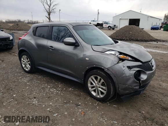 2013 Nissan Juke Nismo with VIN JN8AF5MV5DT207210, listed as a Copart auction lot 51767545 with Not provided miles and Salvage title. Bid and sale history available at DreamBid. Image 4.