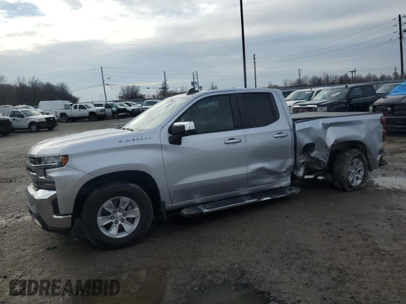 2019 Chevrolet Silverado 1500 LT with VIN 1GCRWCED1KZ246332, listed as a Copart auction lot 85464084 with 65,389 mi miles and Salvage Title. Bid and sale history available at DreamBid. Image 1.