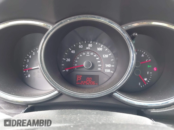 2012 Kia Sorento LX with VIN 5XYKT3A60CG285902, listed as a IAAI auction lot 42142043 with 225,206 mi miles and . Bid and sale history available at carsss.com. Image 7.