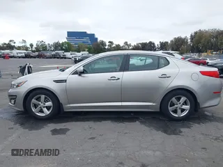 2015 Kia Optima LX with VIN KNAGM4A78F5584534, listed as a IAAI auction lot 42182927 with 63,225 mi miles and . Bid and sale history available at carsss.com. Image 14.