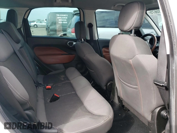 2014 FIAT 500L Trekking with VIN ZFBCFADH2EZ003859, listed as a Copart auction lot 54135675 with 151,095 mi miles and Salvage Title. Bid and sale history available at DreamBid. Image 10.