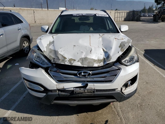 2015 Hyundai Santa Fe Sport with VIN 5XYZU3LB3FG254864, listed as a Copart auction lot 52762365 with 107,418 mi miles and Salvage Title. Bid and sale history available at carsss.com. Image 5.
