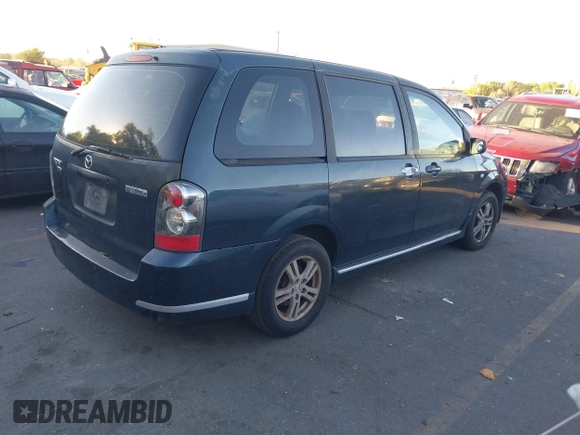 2005 Mazda MPV LX with VIN JM3LW28A650547549, listed as a IAAI auction lot 40682851 with 212,438 mi miles. Bid and sale history available at carsss.com. Image 4.