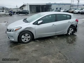 2017 Kia Forte5 LX with VIN KNAFK5A89H5683382, listed as a Copart auction lot 48424365 with 30,249 mi miles and Salvage Title. Bid and sale history available at carsss.com. Image 10.