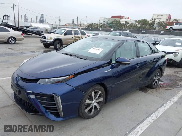 2020 Toyota Mirai with VIN JTDBVRBDXLA008183, listed as a IAAI auction lot 42492101 with 28,969 mi miles and . Bid and sale history available at DreamBid. Image 2.
