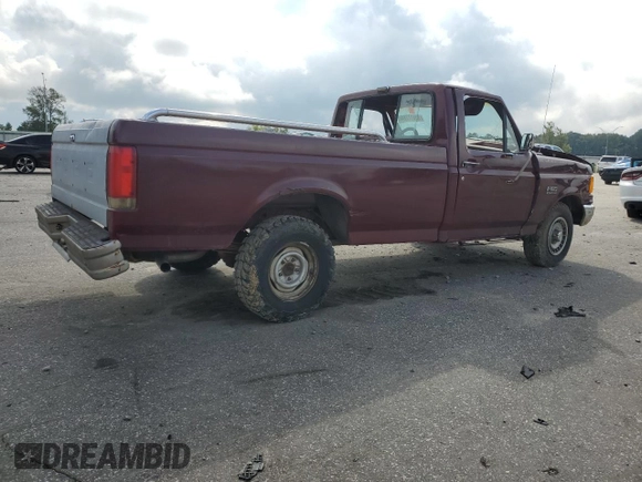 1991 Ford F-150 with VIN 1FTDF15Y7MLA15992, listed as a Copart auction lot 73517284 with 89,570 mi miles and Salvage Title. Bid and sale history available at carsss.com. Image 3.