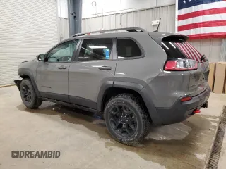 2019 Jeep Cherokee Trailhawk с VIN 1C4PJMBX7KD426213, выставлен на аукционе Copart как лот 54957065 с пробегом 46 066 миль миль и Списание • Salvage title. История ставок и продаж доступна на DreamBid. Изображение 2.