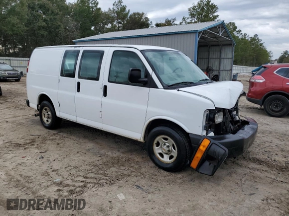 2005 Chevrolet Express Cargo z VIN 1GCFG15X651115978, wystawiony jako Copart lot #88572355 z przebiegiem 149 920 mil mil oraz Szkoda całkowita • Salvage title. Historia ofert i sprzedaży dostępna na DreamBid. Obrazek 4.