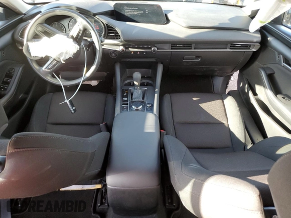 2021 Mazda 3 2.0 with VIN 3MZBPAA74MM207075, listed as a Copart auction lot 86731134 with 52,175 mi miles and Salvage Title. Bid and sale history available at DreamBid. Image 8.