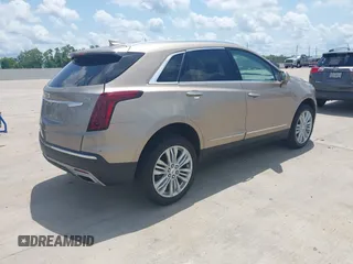 2022 Cadillac XT5 AWD Premium Luxury with VIN 1GYKNDRSXNZ112680, listed as a IAAI auction lot 42389521 with 12,365 mi miles and . Bid and sale history available at DreamBid. Image 4.