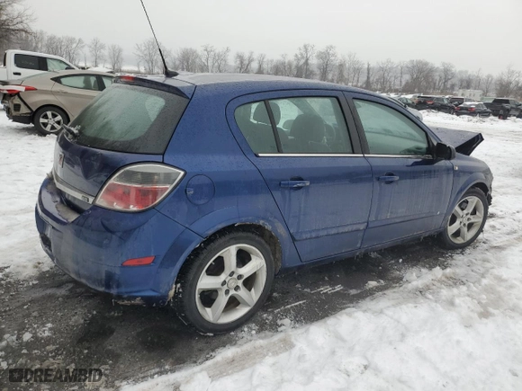 2008 Saturn Astra XR with VIN W08AT671885113389, listed as a Copart auction lot 43869265 with 0 mi miles and Salvage Title. Bid and sale history available at carsss.com. Image 3.