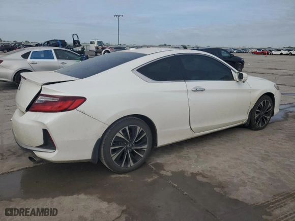 2016 Honda Accord Coupe EX-L with VIN 1HGCT2B85GA005753, listed as a Copart auction lot 49795545 with 298,736 mi miles and Salvage Title. Bid and sale history available at carsss.com. Image 3.