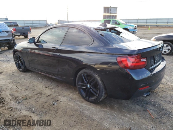 2016 BMW 2 Series 228i with VIN WBA1F9C52GV544203, listed as a Copart auction lot 36497833 with 34,459 mi miles and . Bid and sale history available at carsss.com. Image 2.