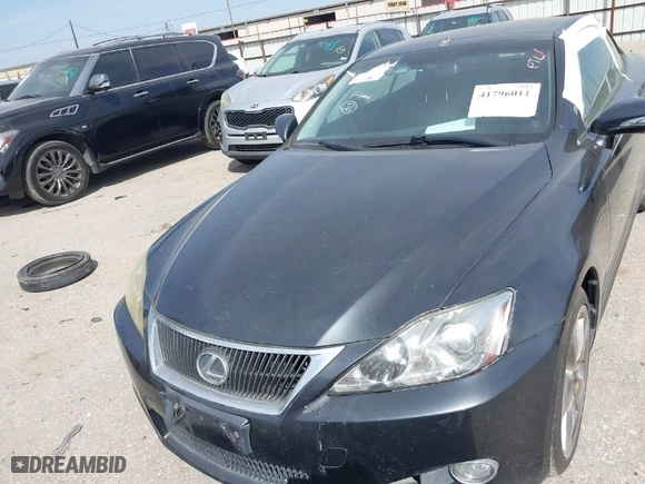 2010 Lexus IS 250C with VIN JTHFF2C23A2506394, listed as a IAAI auction lot 41796011 with 1 miles. Bid and sale history available at carsss.com. Image 12.