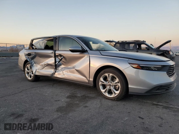 2023 Honda Accord LX with VIN 1HGCY1F28PA043849, listed as a Copart auction lot 44379975 with 49,829 mi miles and Salvage Title. Bid and sale history available at DreamBid. Image 4.