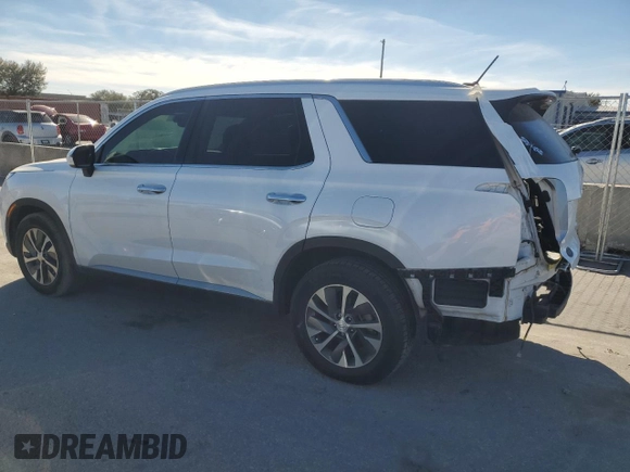 2021 Hyundai Palisade SEL z VIN KM8R24HEXMU290685, wystawiony jako Copart lot #86453444 z przebiegiem 41 219 mil mil oraz Szkoda całkowita • Salvage title. Historia ofert i sprzedaży dostępna na DreamBid. Obrazek 2.