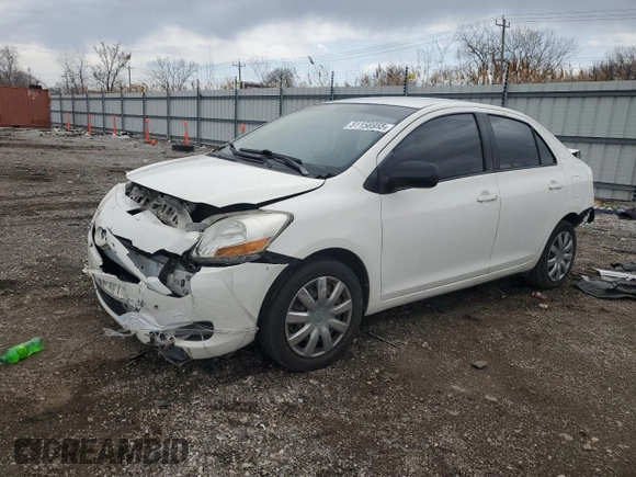 2009 Toyota Yaris with VIN JTDBT903991338082, listed as a Copart auction lot 51156955 with 328,941 mi miles and Salvage Title. Bid and sale history available at carsss.com. Image 1.