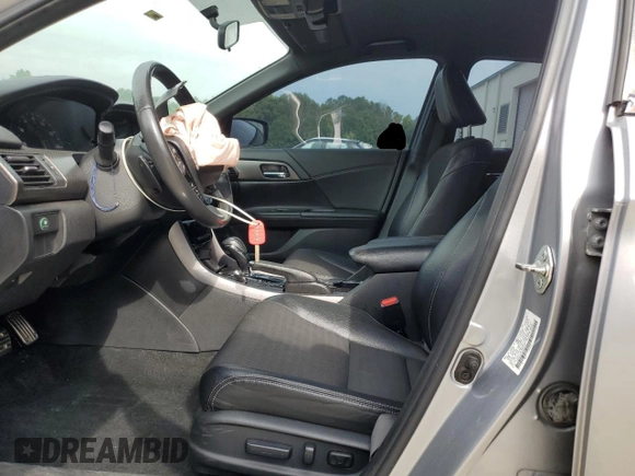 2016 Honda Accord Sport with VIN 1HGCR2F52GA055847, listed as a Copart auction lot 58598835 with 128,928 mi miles and Salvage title. Bid and sale history available at DreamBid. Image 7.