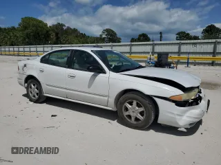 2004 Oldsmobile Alero GL1 with VIN 1G3NL52E44C203710, listed as a Copart auction lot 53755505 with 180,582 mi miles and Salvage Title. Bid and sale history available at DreamBid. Image 4.