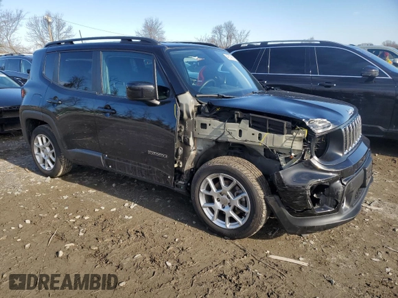 2020 Jeep Renegade Altitude with VIN ZACNJABB6LPL65270, listed as a Copart auction lot 48143655 with 31,457 mi miles and Salvage title. Bid and sale history available at DreamBid. Image 4.
