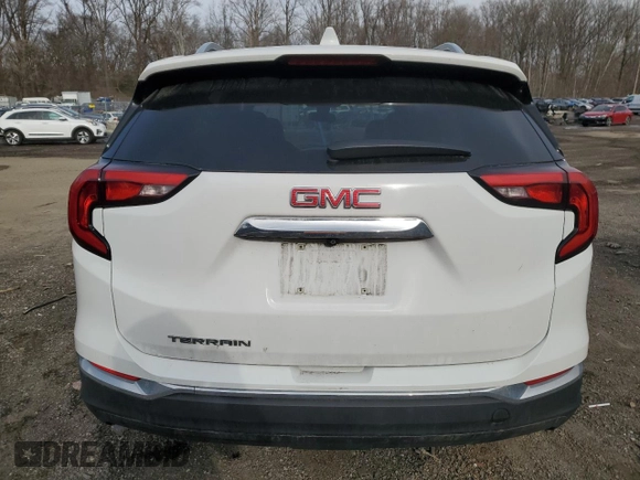 2020 GMC Terrain SLT with VIN 3GKALPEV6LL250007, listed as a Copart auction lot 45718435 with 101,516 mi miles and Salvage title. Bid and sale history available at DreamBid. Image 6.